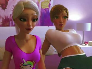 Futa привлекателен 3d възрастен филм анимация (eng voices)